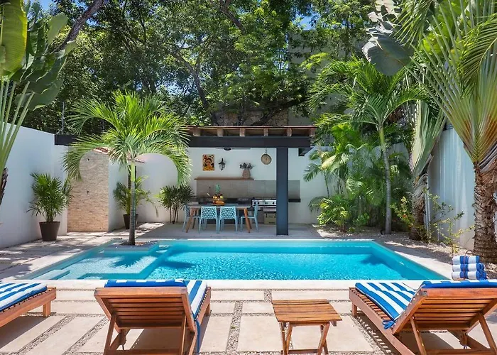 Wonderful Tropical 3br, Garden, Private Pool. * Tulum